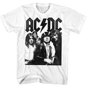 ACDC White Graphic cotton T-Shirt